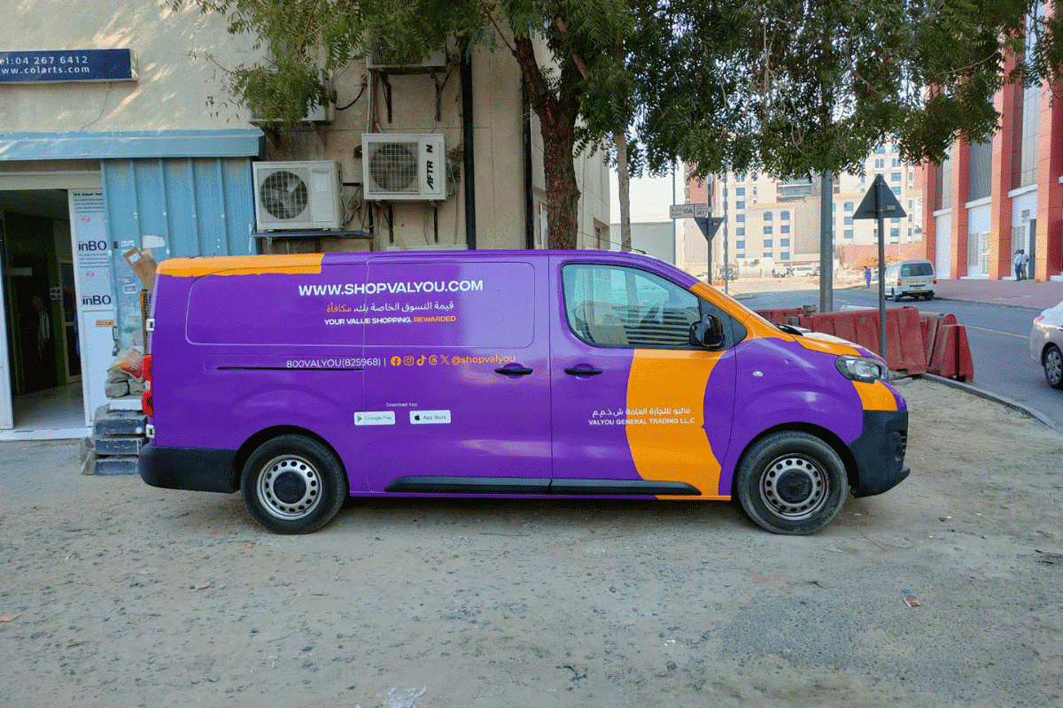 vehicle branding in dubai